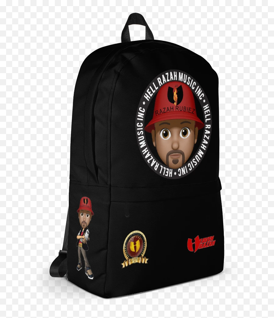 Razah Rubiez Emoji Official Hell Razah - Backpack,Emoji Laptop Bag