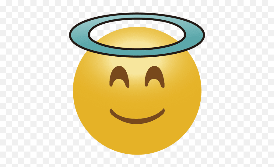 Emoticon Smiley Emoji Clip Art - Emoji Angel Png,Emoji Facebook