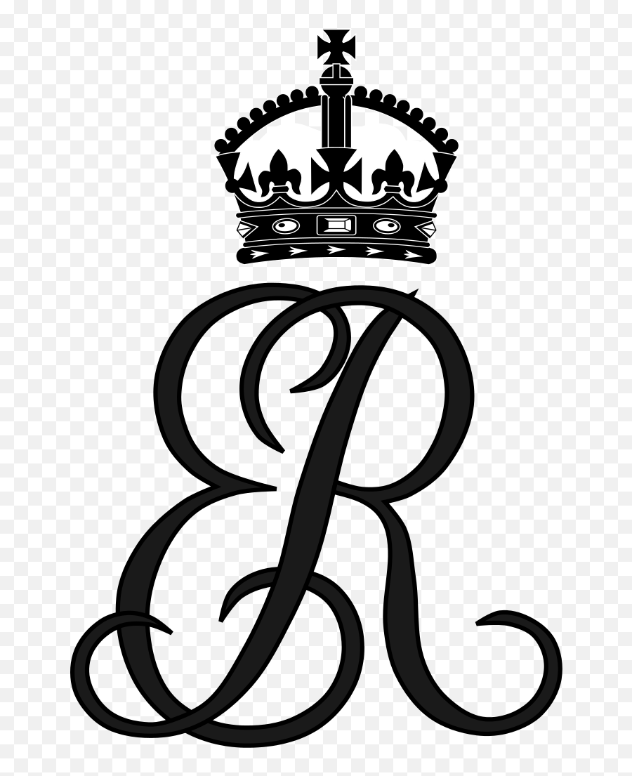 Royal Monogram Of Queen Elizabeth The Queen Mother - Queen Elizabeth Royal Monogram Emoji,Queen Crown Emoji