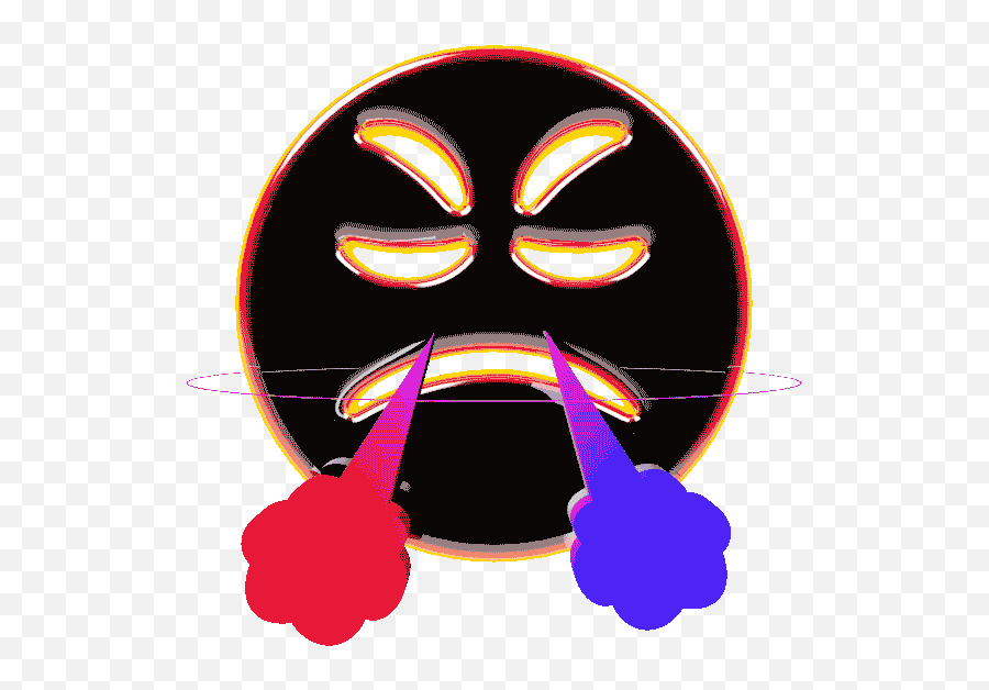 Triumph Face Emoji Aesthetic Cute Freetoedit - Transparent Angry Emoji Gif,Triumph Emoji