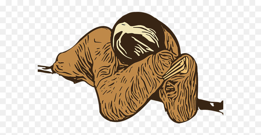 Free Image On Pixabay - Graphic Sloth Wild Rainforest Animal Emoji,Sloth Emoji