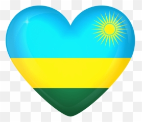 Rwanda Large Heart Flag - Rwanda Flag Emoji,Danish Flag Emoji