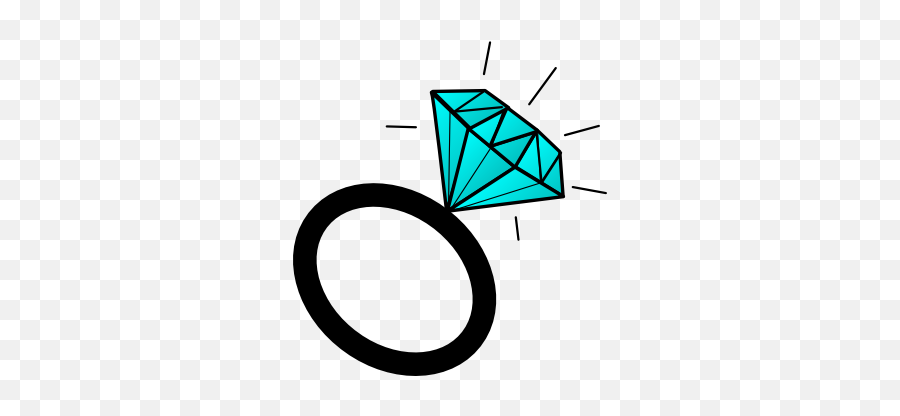 Diamond Ring Clipart No Background Free Clipart 3 - Wedding Ring Clipart No Background Emoji,Diamond Emoji Png