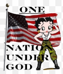 Betty Boop Clip Art Betty Boop All American Girl Images - Betty Boop Military Emoji,Rosie The Riveter Emoji