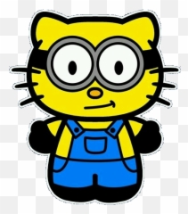 Minios Minion Hellokitty - Kitty Emoji