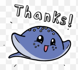 Manta Ray Thank You Sticker By Aminal Sticker Stickers - Cute Thank You Gif Transparent Emoji,X Ray Emoji