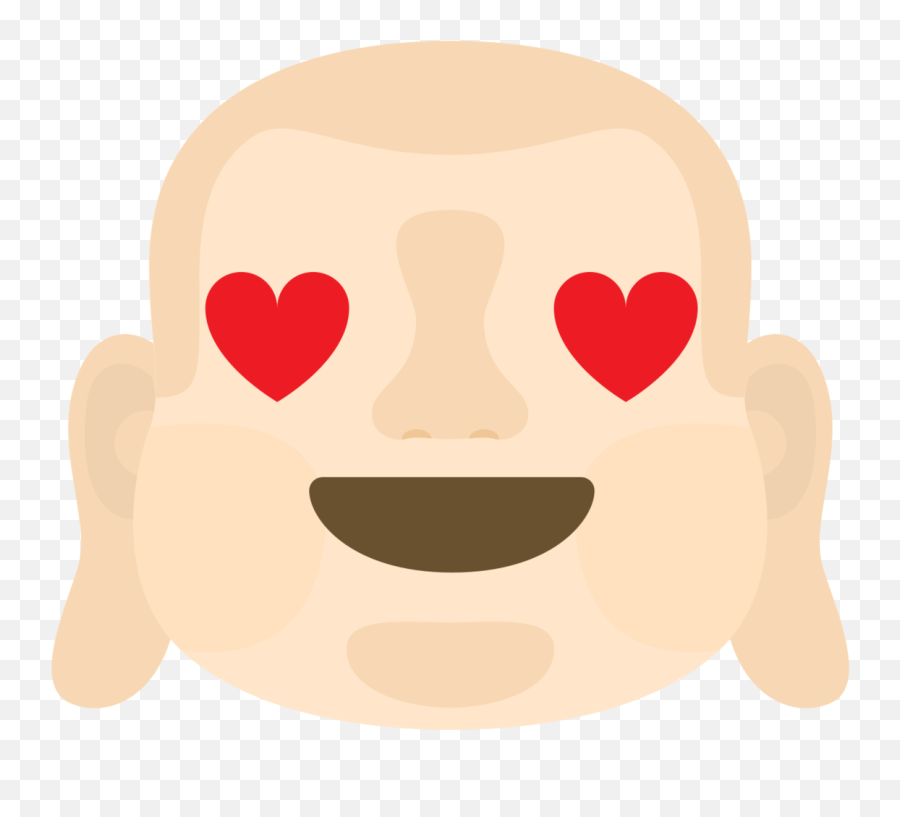 Free Emoji Buddha Face Love Png With Transparent Background - Illustration,Bride Emoji Png