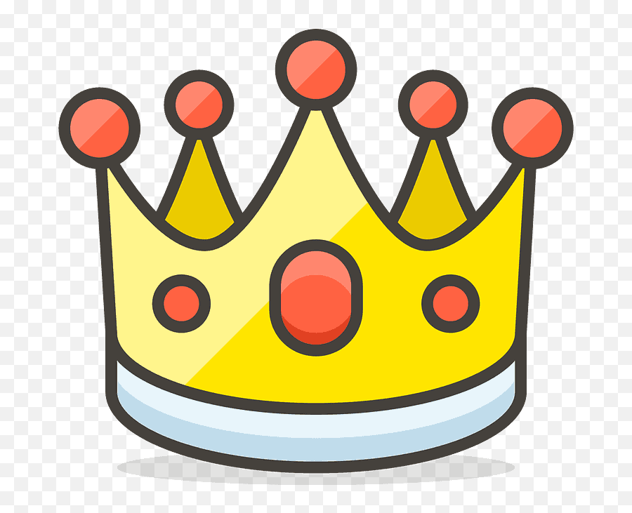 Crown Emoji Clipart - Mahkota Princess Vektor Png,Emoji King Crown
