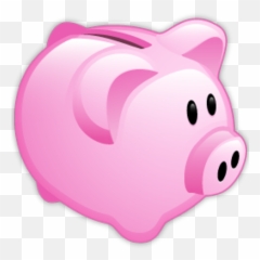 Geek Deal Hq - Cartoon Piggy Bank Emoji