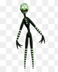 Puppet Pickle Sticker - Final Nights 2 Puppet Emoji,Pickle Rick Emoji