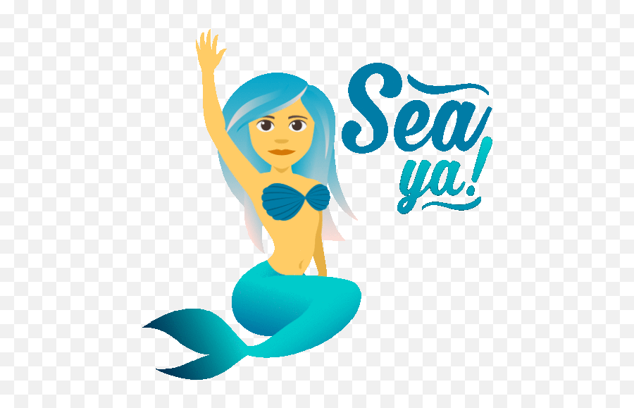 Sea Ya Mermaid Life Gif - Seaya Mermaidlife Joypixels Discover U0026 Share Gifs Mermaid Emoji,Mermaid Emoji Android