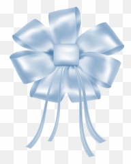 Blue Bow Png Best - Transparent Light Emoji
