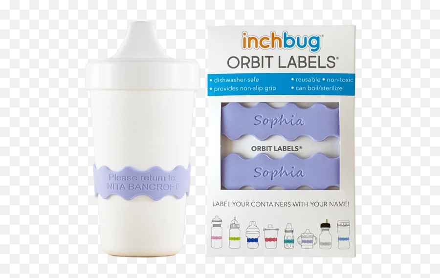 3 Personalized Bottle Labels Baby Bottle Bands Sippy Cup - Inchbug Emoji,Emoji Name Tags