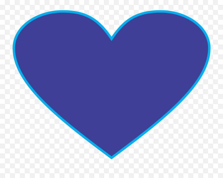 Blue Heart Png U2013 Psfont Tk - Valentines Day Blue Heart Emoji,Blue Heart Emoji Facebook