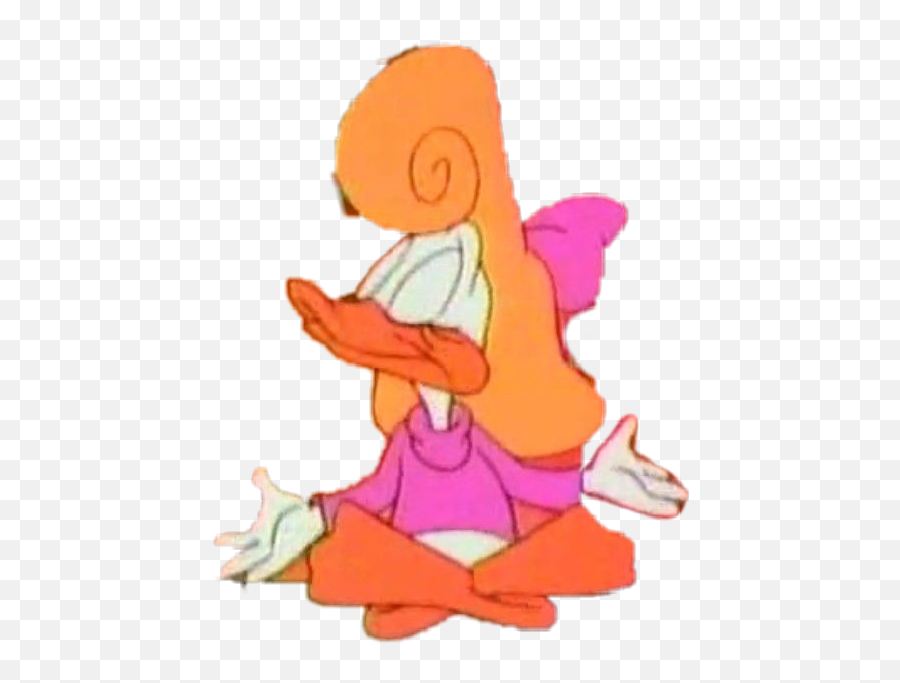 Tinytoons Happy Meditation Flotando - Orange Worm On A String Emoji,Meditating Emoji