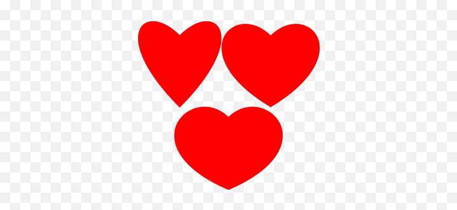 3 Svg Hearts Bezier - Svg Hearts Emoji,Meaning Of Heart Emojis