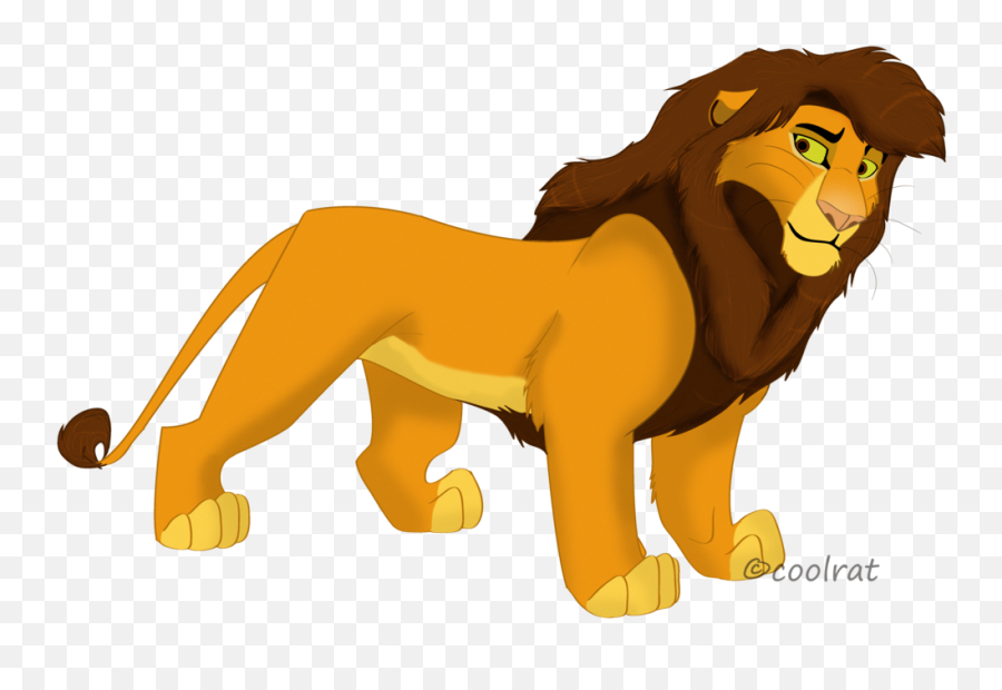 Lions Clipart Lion King Lions Lion - Lion King Kopa Grown Up Emoji,Lion King Emoji
