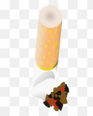 Ciggy Cigarette Smoke Smoking Filter - Cigarettebutt Png Emoji