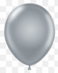 Silver Pearl Metallic Latex - Gray Balloons Emoji,House And Balloons Emoji