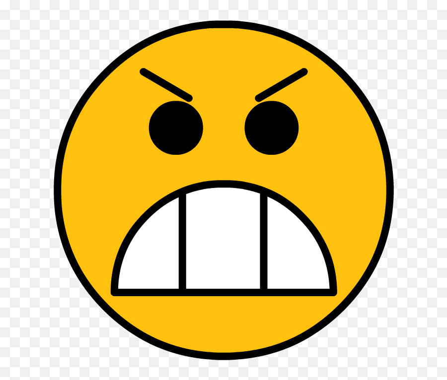 Happy Sad Angry Confused Face - Smiley Emoji,Pouty Face Emoji