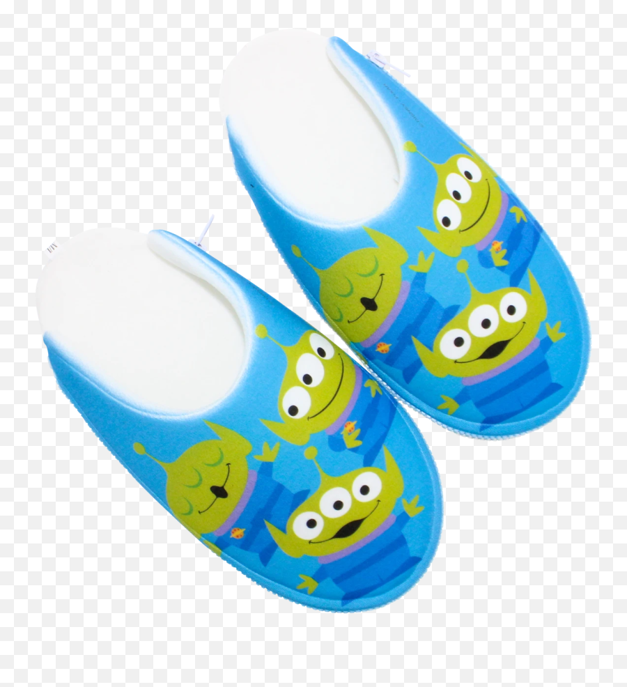 Aliens Toy Story 4 Mix - Smiley Emoji,Emoticon Slippers