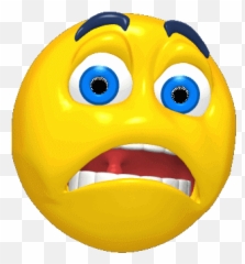 Temple Tx - Afraid Face Clip Art Emoji,Tumbleweed Emoticons