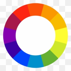 Color Spectrum Circle Rainbow Palette Colors - Complementary Emoji
