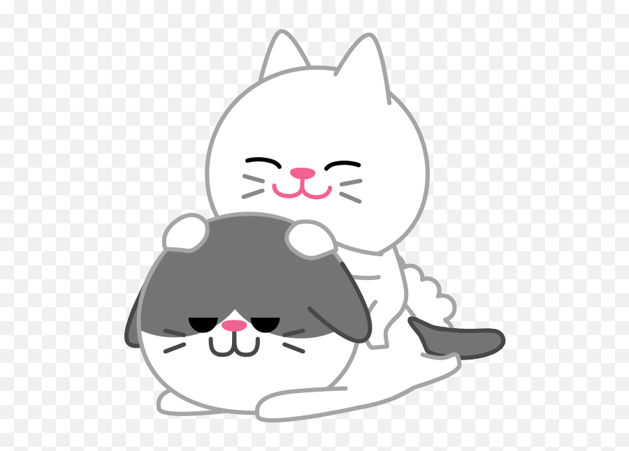 Cute Baby Cat Ver - Cartoon Emoji,Cat Emoticons