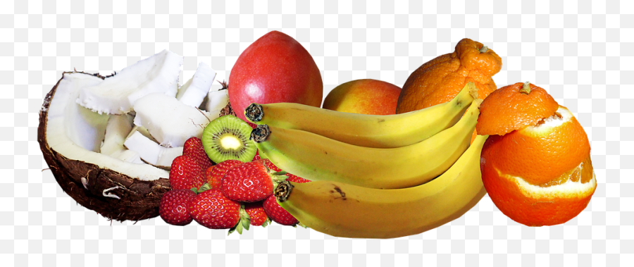 Coconut Fruit Bananas - Fruit Emoji,Mango Fruit Emoji