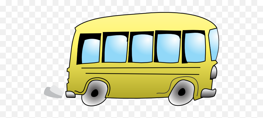 Free Clip Art School Bus - School Bus Clipart Gif Emoji,School Bus Emoji
