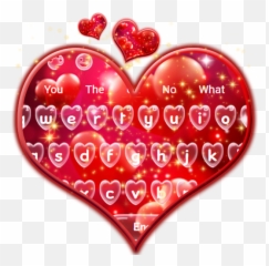 Amazoncom Red Love Heart Keyboard Theme Appstore for Android - Emoji