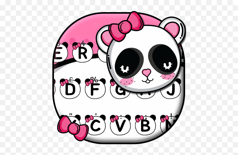 Download Cute Panda Keyboard Theme For Android Myket - Clip Art Emoji,Panda Emoji Keyboard