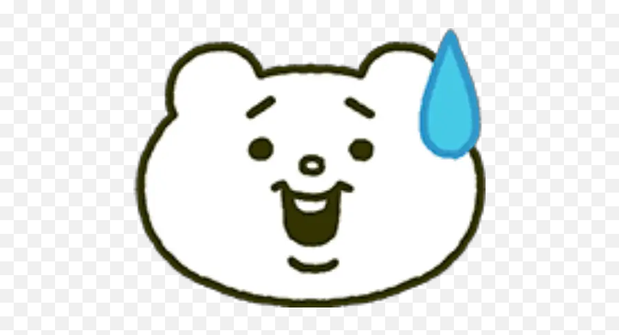 Betakkuma Emoji Calaamadaha Dhejiska Ah Ee Loogu Talagalay - Cartoon,Grizzly Bear Emoji