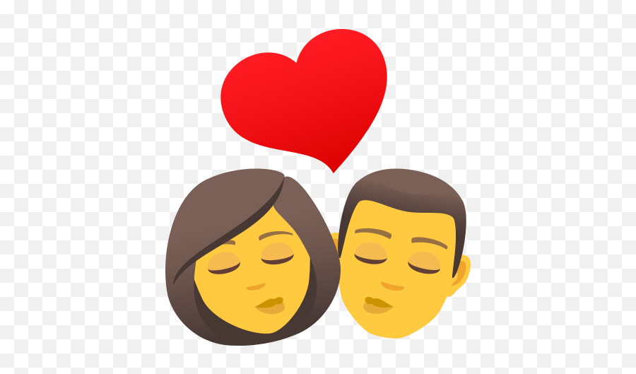 Emoji Kissing Woman Man To Copypaste Wprock - Love,Emoji Hand Pointing Right