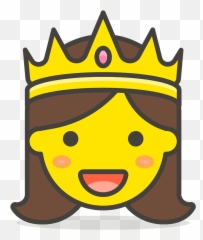 Princess Emoji Clipart - Cartoon Police Officer Face Clipart,Princess Emoji