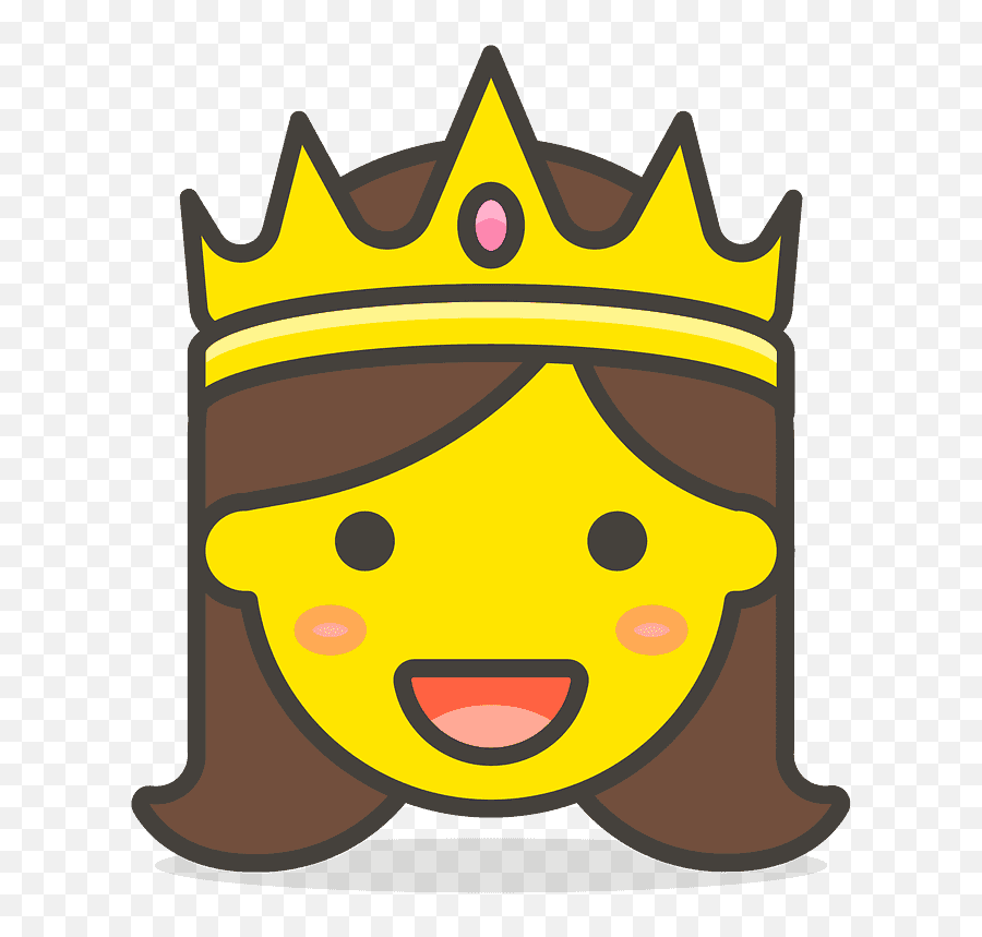 Princess Emoji Clipart - Cartoon Police Officer Face Clipart,Princess Emoji