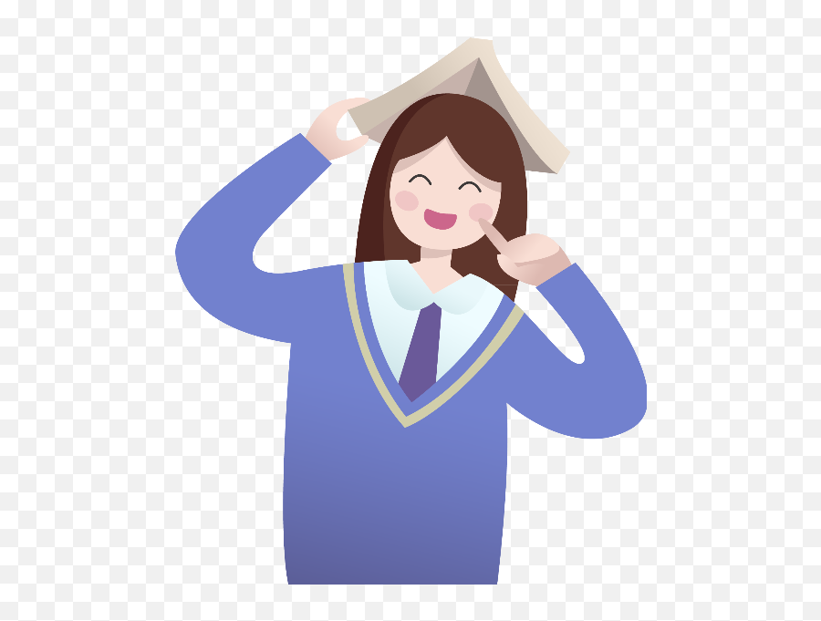 Free Online People Figures Characters Girls Vector For - Student Vector Animated Png Emoji,Girl Running Emoji