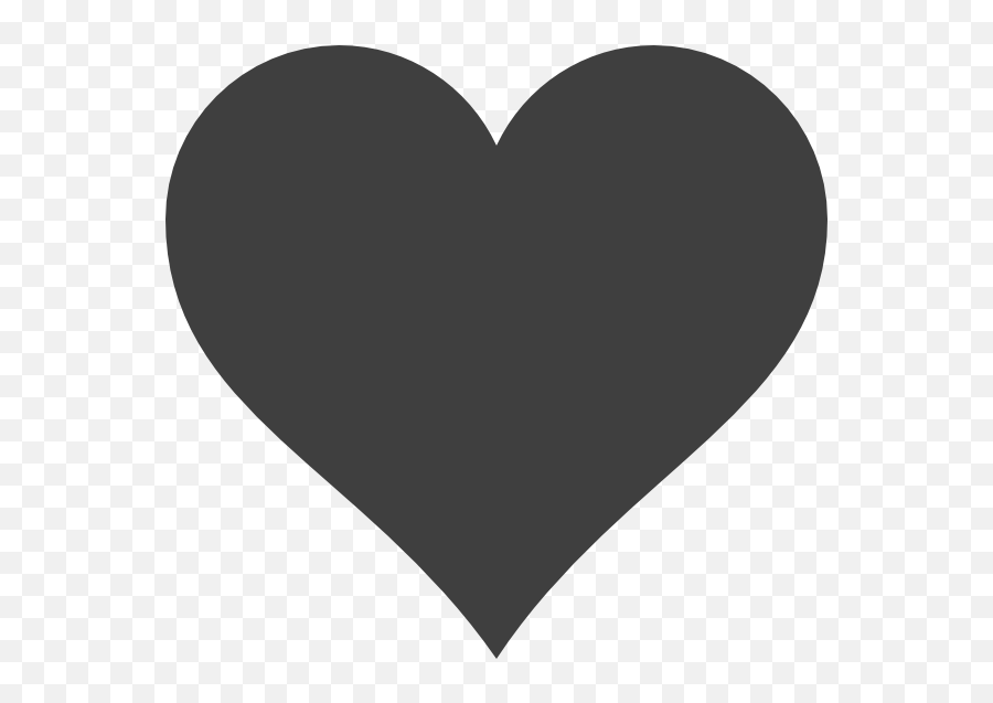 Free Grey Heart Png Download Free Clip Art Free Clip Art - Black Heart Png Emoji,Grey Heart Emoji