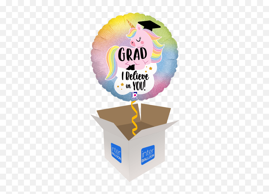 Graduation Helium Balloons Delivered In The Uk By Interballoon - Sparkling Valentine Emoji,Emoji Graduation Party