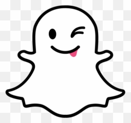 Tumblr Transparent Snapchat Ghost - Snapchat Logo With Face Emoji,Ghost Emoji