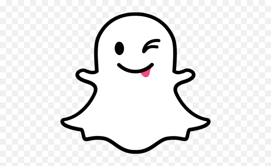 Tumblr Transparent Snapchat Ghost - Snapchat Logo With Face Emoji,Ghost Emoji