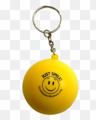 Stress Ball Keychain - Stress Ball Keychain Emoji,Metal Emoticon