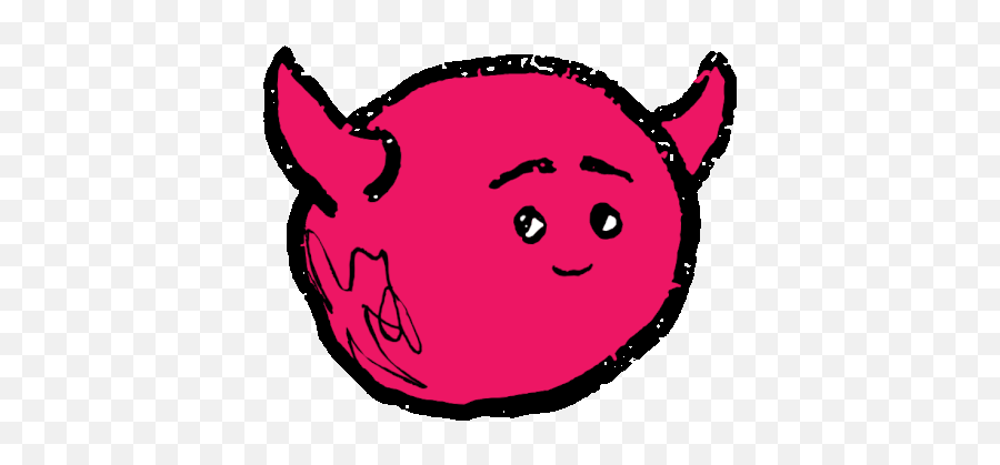 Devil Emoji Evil Smile Gif - Clip Art,Devil Horns Emoji
