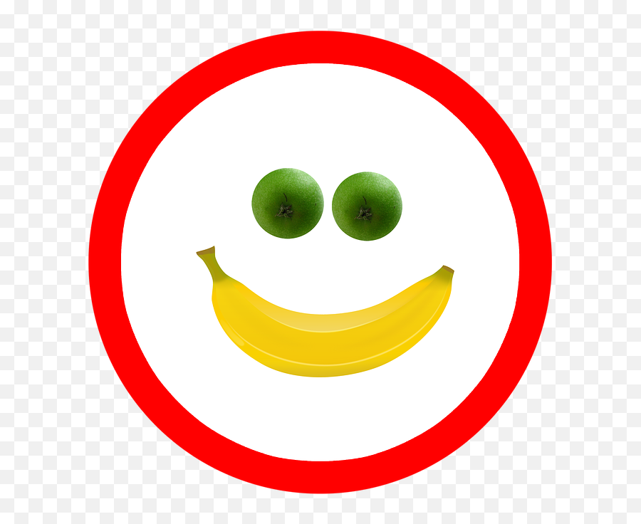 Smile Fruit Banana - Apple Fruit Smile Emoji,Hug Emoticon Text
