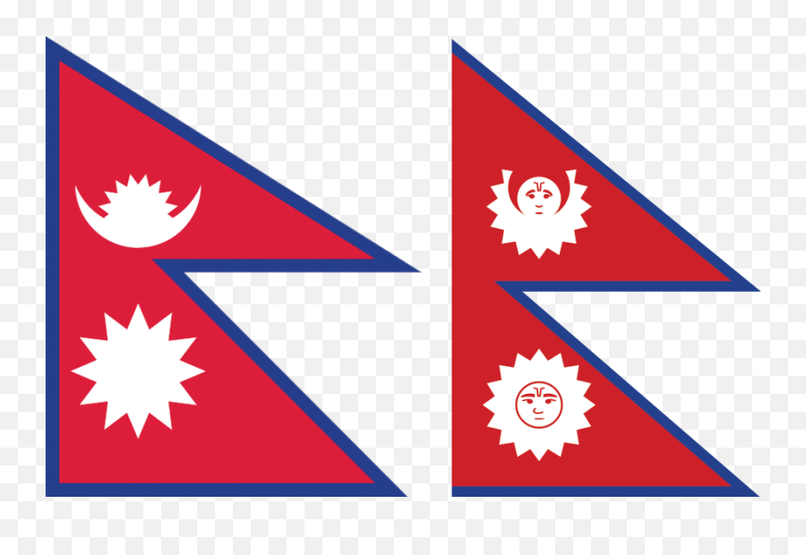Decoding The Unusual Shape Of The Nepali Flag - Nepal Flag Emoji,British Flag Emoji