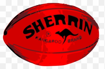Rugby Football Ball Red Sports - Football Clip Art Emoji,Pro Soccer Emojis