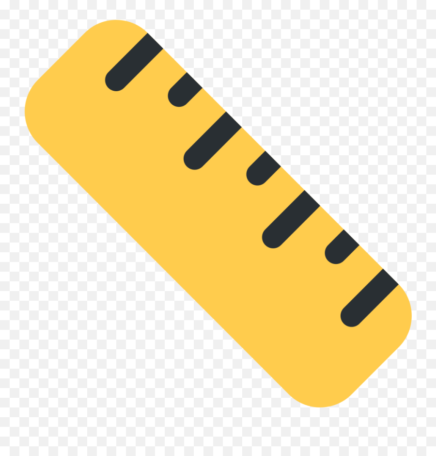 Twemoji 1f4cf - Ruler Emoji,Emoji For Discord
