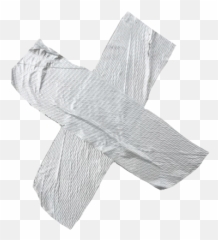 Grey Tape Ducttape X - Duct Tape X Transparent Emoji,Duct Tape Emoji