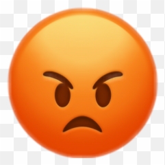 Angry Emoji - Iphone Rage Emoji,Angry Emoji Meme