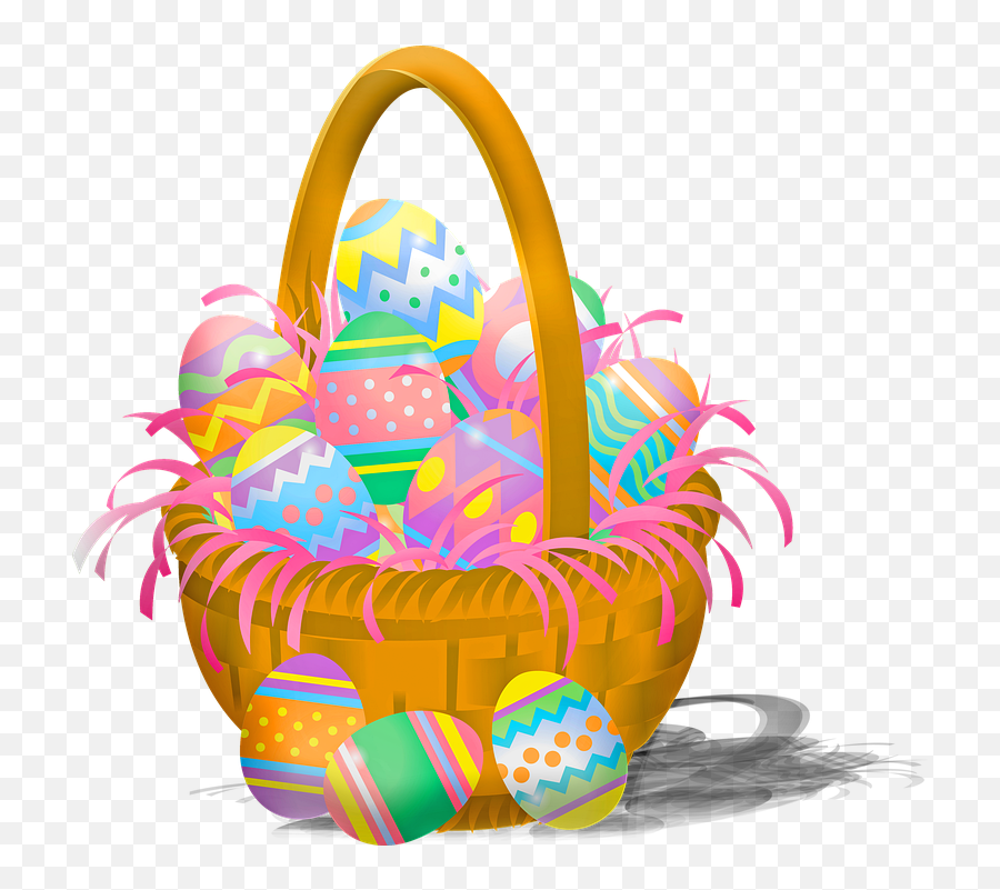 Easter Basket Eggs - Gift Basket Emoji,Easter Basket Emoji